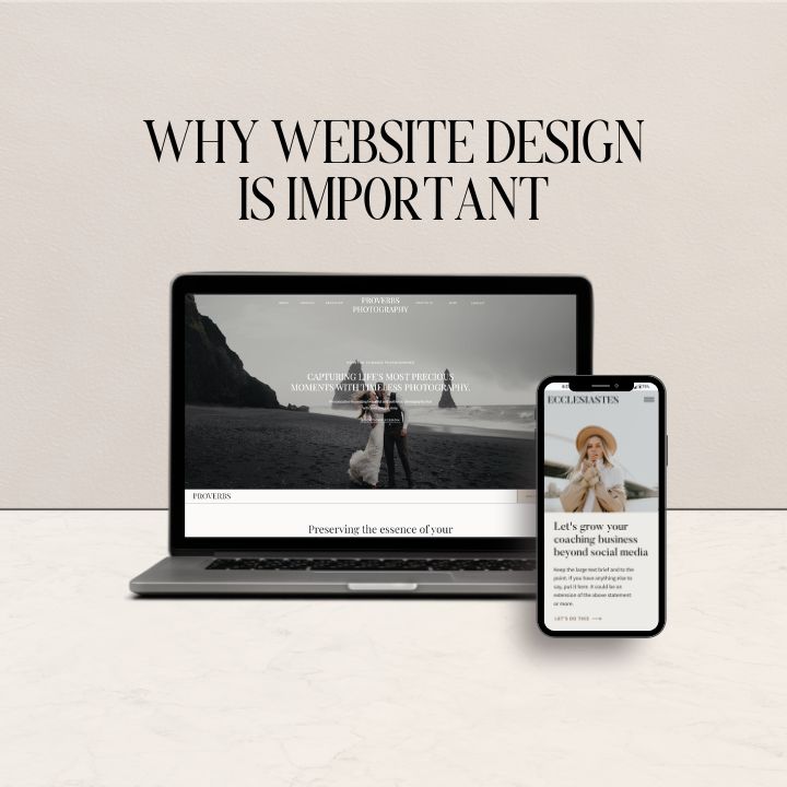 Image showing how website design should be to explain why website design is important.